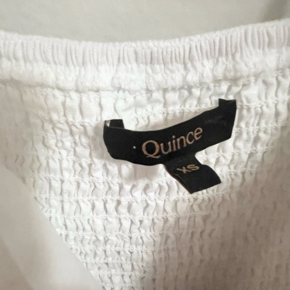 Quince 100% European Linen Scoop Neck Midi Dress size XS - Picture 6 of 12